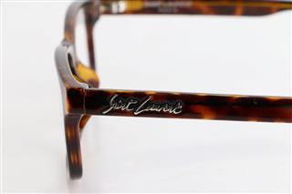 Saint Laurent SL 319/F 003 Havana Transparent Unisex Eyeglasses